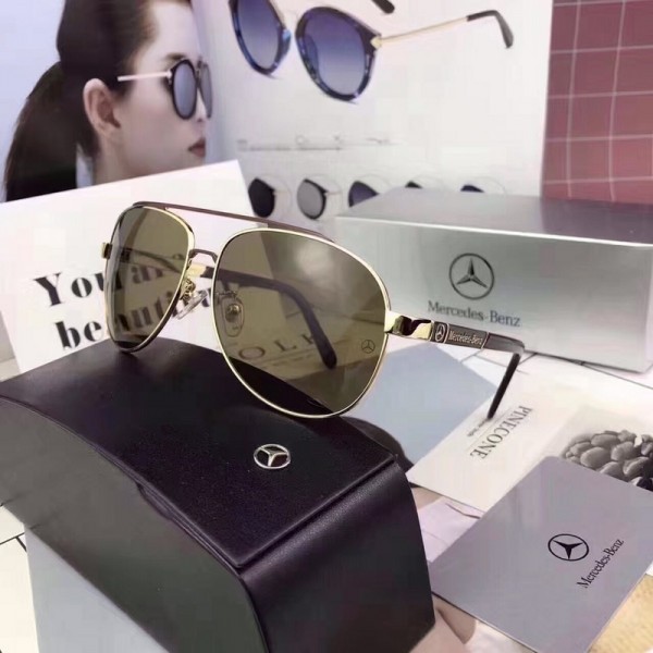 Men's Mercedes-Benz 2018 Fashion Polarized Sunglasses Brown