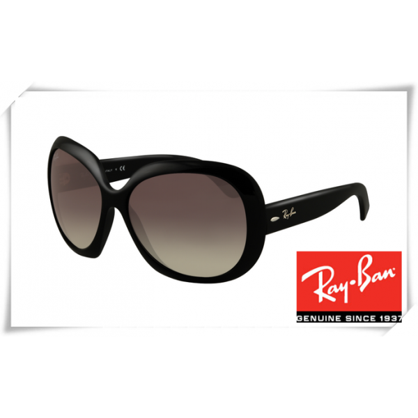 Ray Ban RB4098 Jakie Ohh II Sunglasses Black Frame Grey Gradient Lens