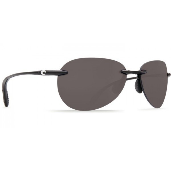 Costa West Bay Shiny Black Sunglasses