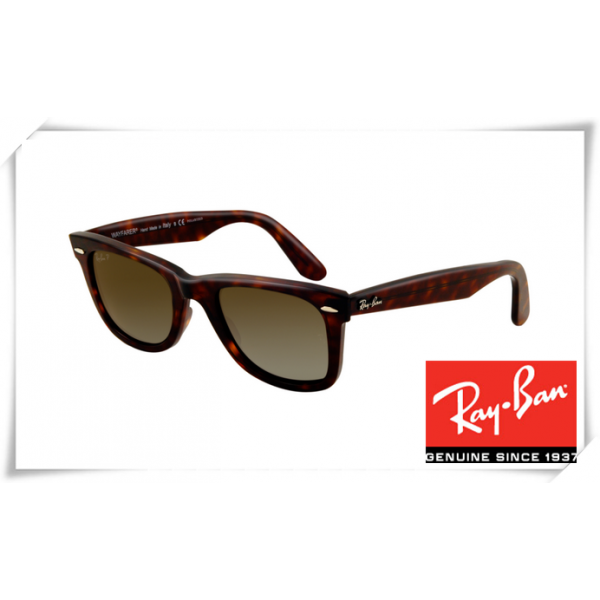 Ray Ban RB2140 Original Wayfarer Sunglasses Tortoise Frame Natural Brown Lens