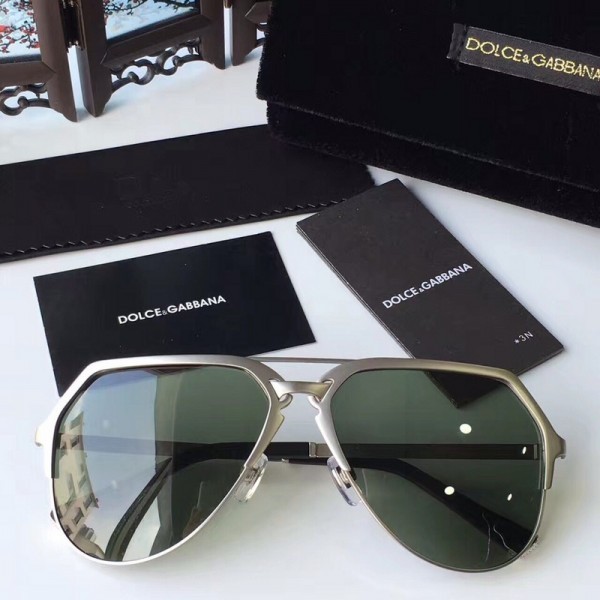 Mens Dolce amp; Gabbana Sunglasses DG2151 Green
