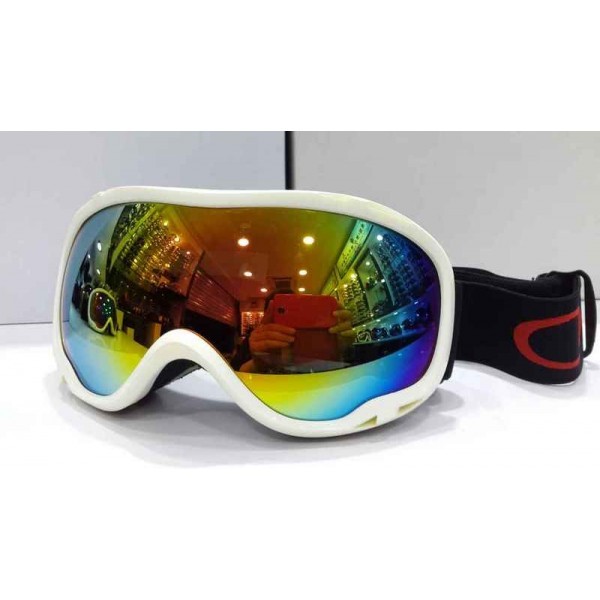 Oakley Goggle A Frame White Frame Fire Yellow Lens