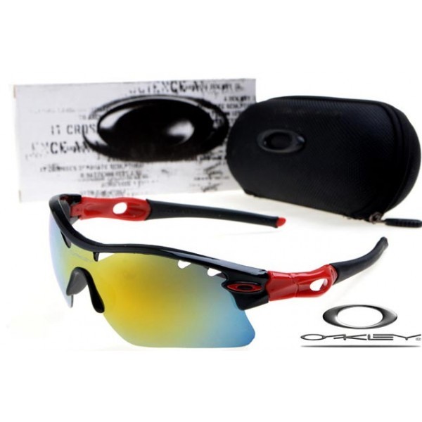 Replica Oakley Radar Path Photochromic sunglasses Polishing Black Frame Yellow Blue Vented Lens OAKLEY201567161