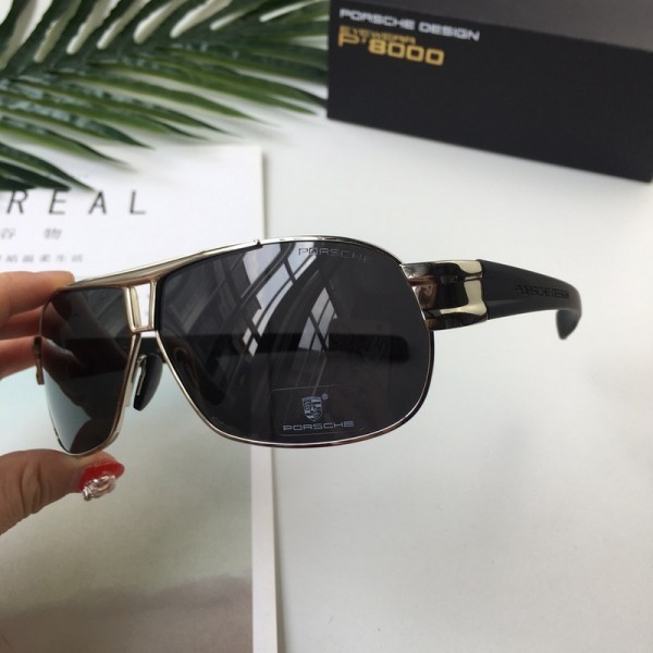 Mens Porsche Design P8516 Sunglasses Black Gold