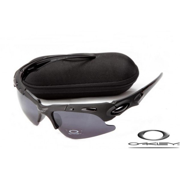 Oakley Plate Sunglasses Polishing Black Frame Gray Iridium Lens OAKLEY20156101
