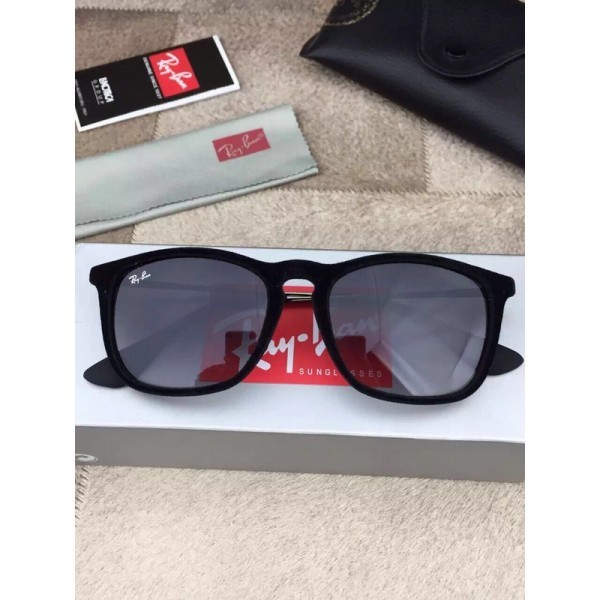 Ray Ban RB4187F Black Men Colorful Sunglasses