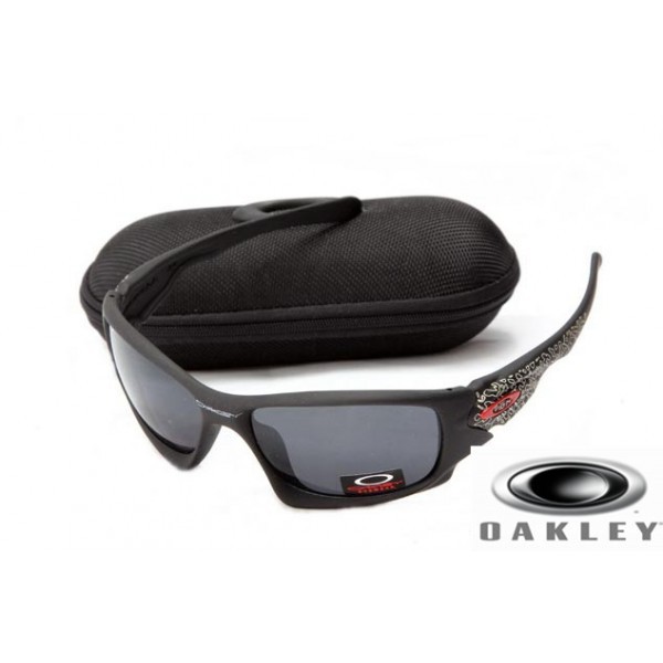  Oakley Ten Sunglasses Black Frame Gray Lens OAKLEY201567431