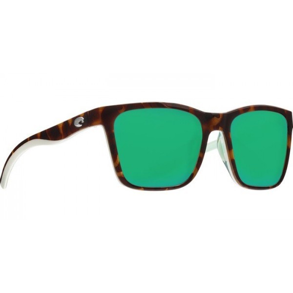 Costa Panga Shiny Tortoise/white/seafoam Crystal Sunglasses