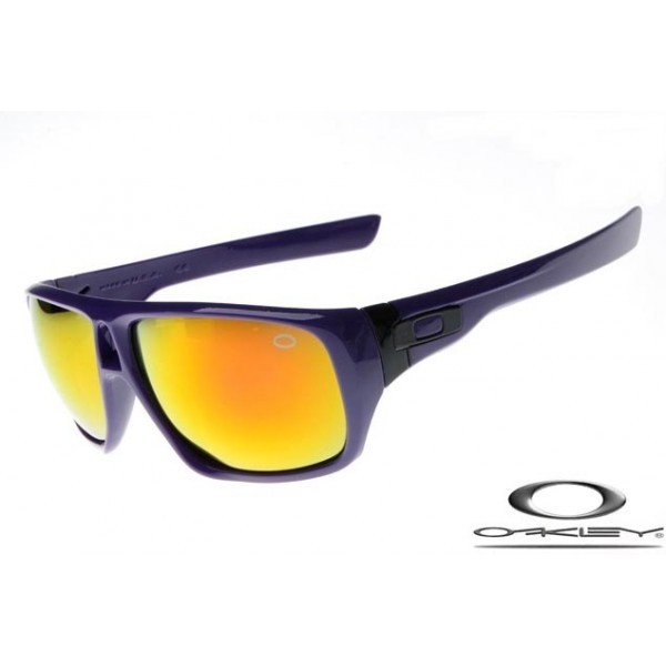 Oakley Dispatch Sunglasses Polishing Purple Frame Fire Yellow Iridium Lens OAKLEY20156193
