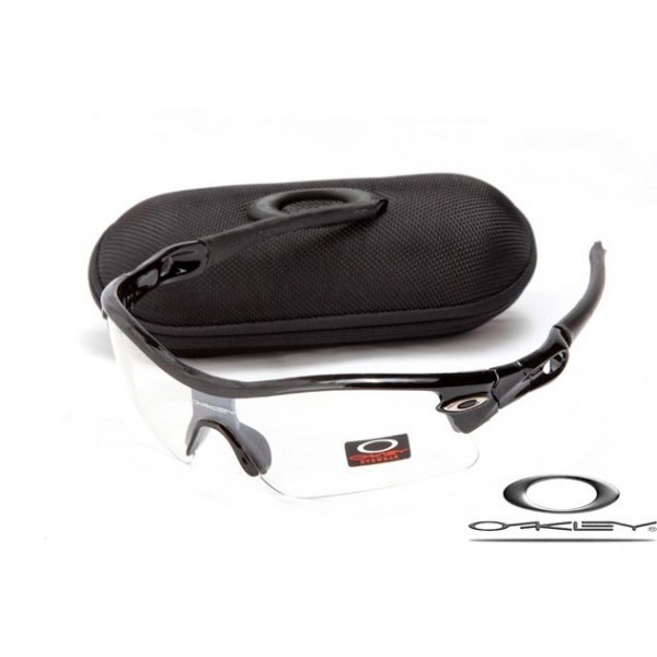 Oakley Radar Path sunglasses Polishing Black Frame Transparent Lens