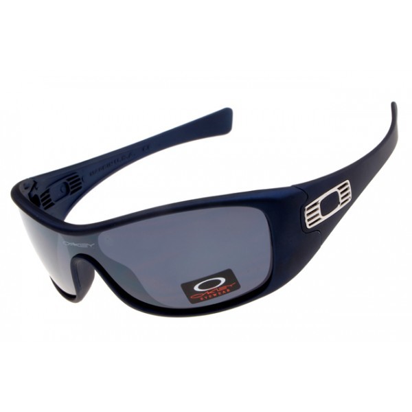 discount Oakley Antix sunglasses Matte Blue / Gray