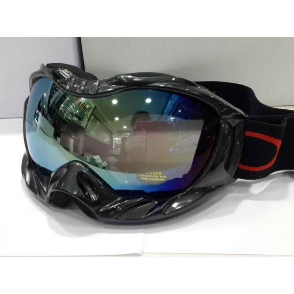 Oakley Goggle A Frame Polishing Black Frame Blue Black Lens