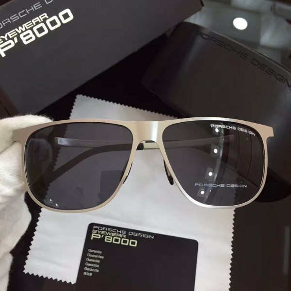 Porsche Design P2610 Sunglasses Silver Gray