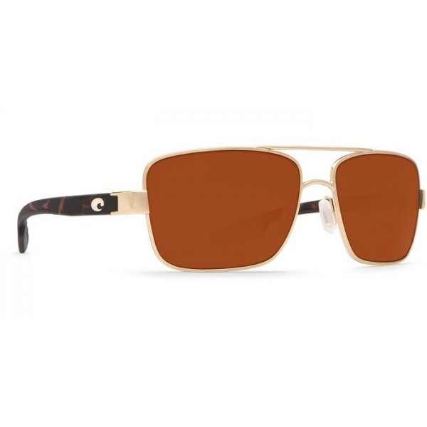 Costa North Turn Rose Gold Sunglasses