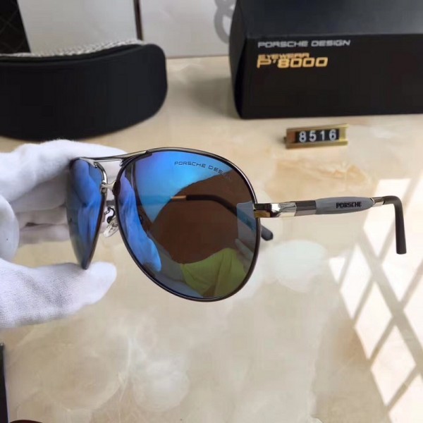 Mens Porsche Design P8516 Sunglasses Sapphire Blue