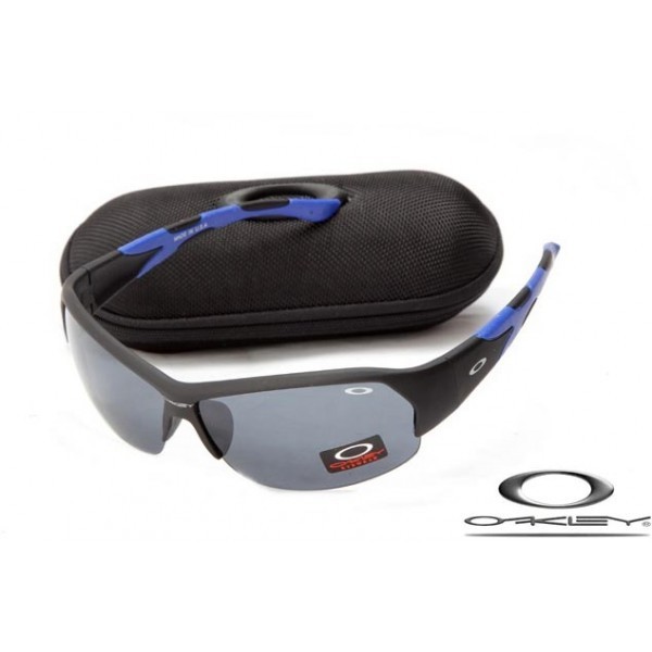 Cheap Foakleys Sunglasses Reluster Black Frame Gray Lens For Sale Free Shipping USA