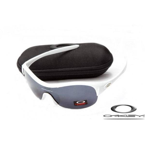 Oakley Enduring Pace Sunglasses White Frame Gray Iridium Lens OAKLEY20156227