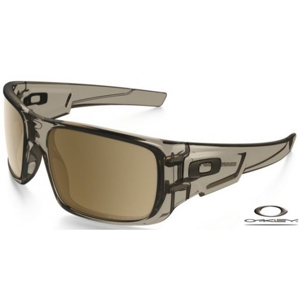 Oakley Crankshaft Sunglasses Clear Brown Frame Brown Lens