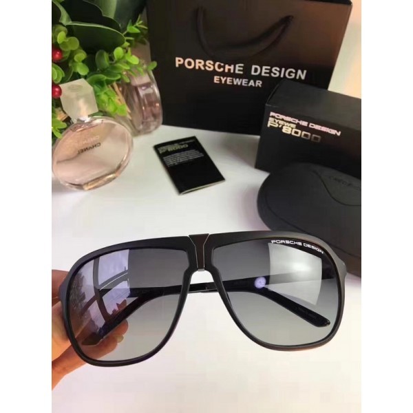 Mens Porsche Design Sunglasses P8618 Black