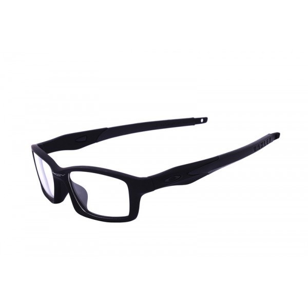 Oakley Crosslink Sunglasses Black Frame Transparent Lens