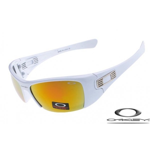 Oakley Hijinx Sunglasses Polishing White Frame Yellow Iridium Lens OAKLEY20156147
