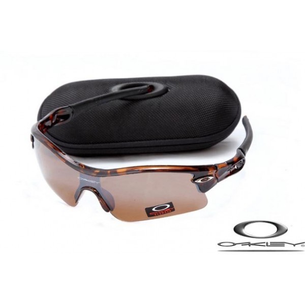 Oakley Radar Path sunglasses Crystal Coffee Frame Brown Lens
