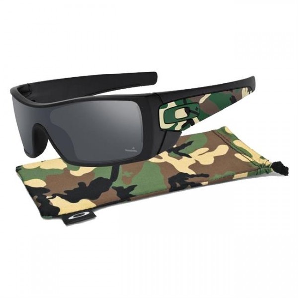 Oakley Batwolf Sunglasses Camo matte black Frame black iridium Lens