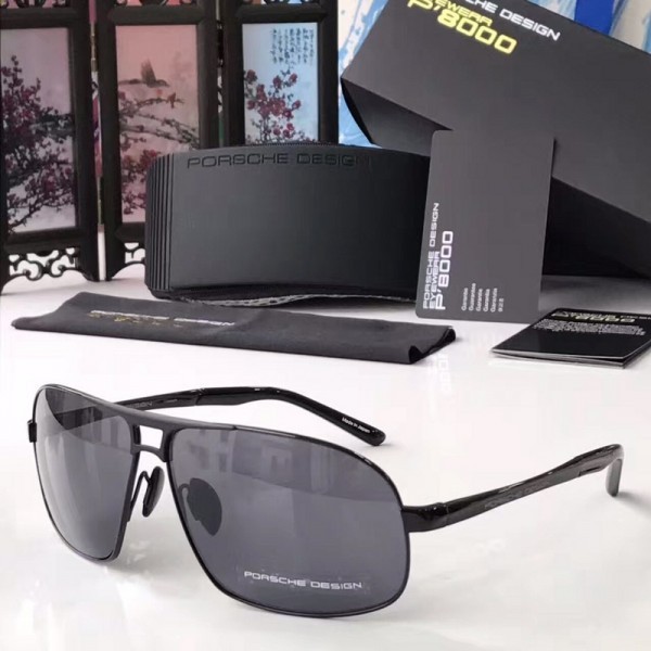 Porsche Design P8542 Sunglasses Light Black