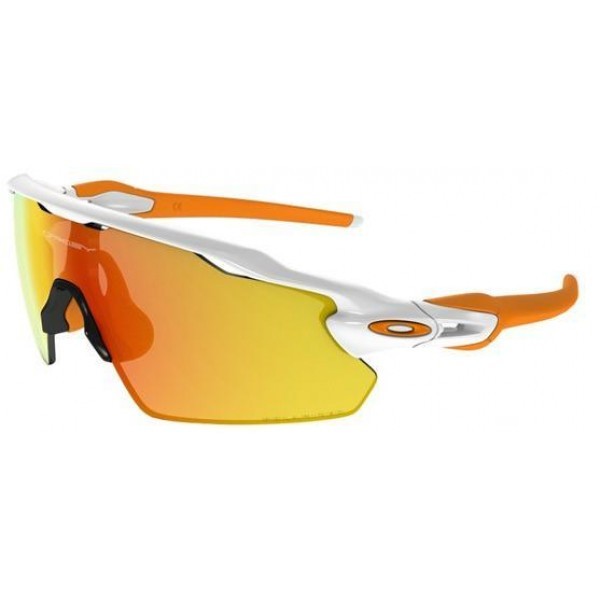 Oakley Sunglasses Radar EV Pitch Prizm White Yellow Frame Yellow Mercury Lens