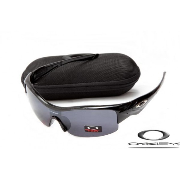 Oakley Straight Jacket Sunglasses Polishing Black Frame Gray Iridium Lens OAKLEY20156106