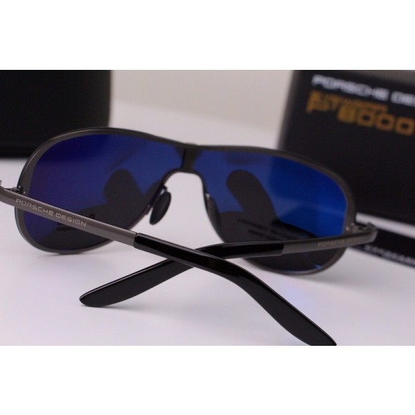 Mens Porsche Design P8000 Sunglasses Polarized Blue