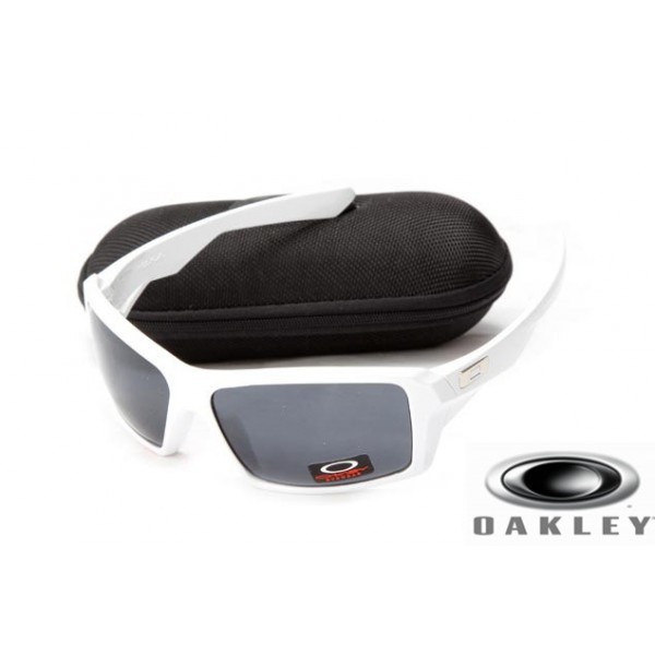  oakley eyepatch sunglasses White Frame Gray Lens OAKLEY201567379