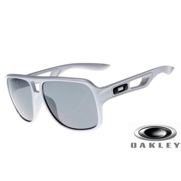  oakley dispatch II sunglasses White Frame Gray Lens OAKLEY201567304