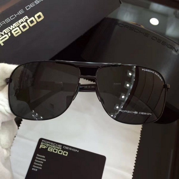 Porsche Design Eyewear Black Lens Sunglasses Polarized Black