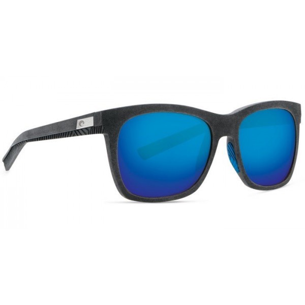 Costa Caldera Net Gray With Blue Rubber Sunglasses