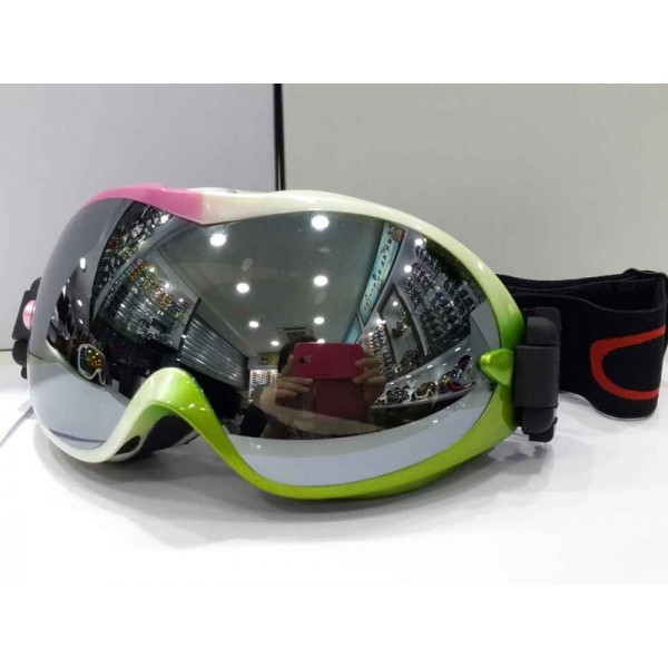 Oakley Goggle A Frame Green White Frame Black Gray Lens