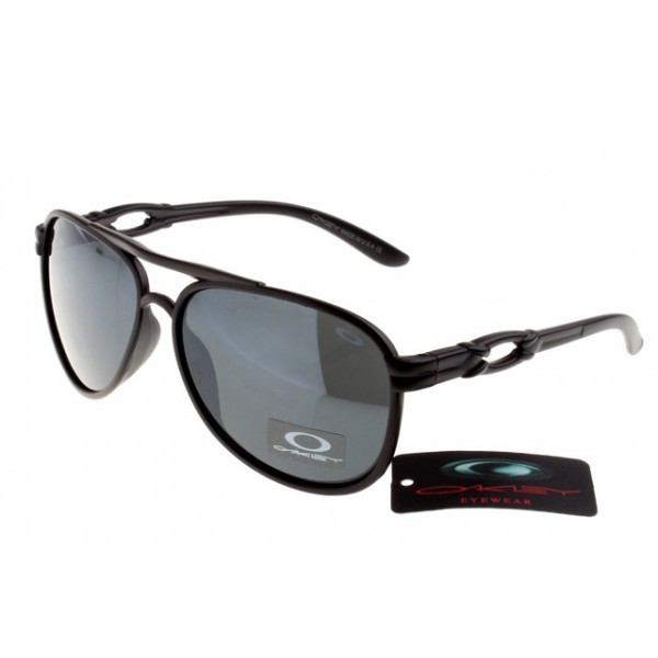 Oakley Women Daisy Chain Aviator Sunglasses Black Frame Grey Gradient Lens