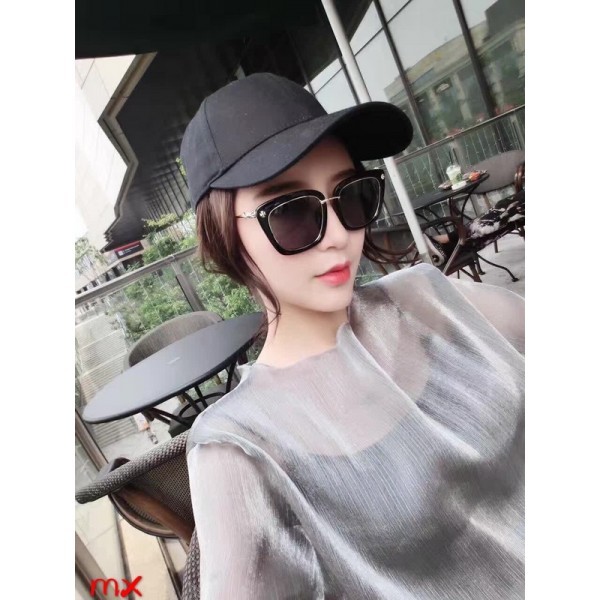 Chrome Hearts Sunglasses chuntepar Oversized Frame Dark Black Lenses