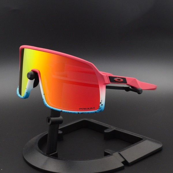 Oakley 2.5 Sutro sunglasses red/blue frame fire lens