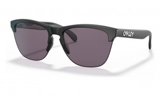Oakley Frogskins Lite Sunglasses Matte Black Frame Prizm Grey Lens