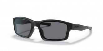 Oakley Chainlink sunglasses Matte Black frame Grey Polarized lens