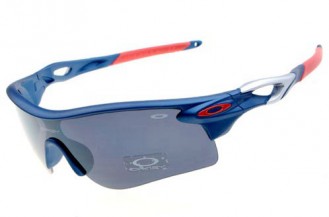 Oakley radarlock sunglasses in yankees blue / black iridium