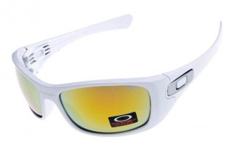 Oakley hijinx sunglasses in white / fire iridium sale