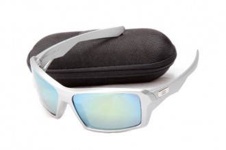 Oakley Eyepatch Sunglasses matte silver/ice iridium
