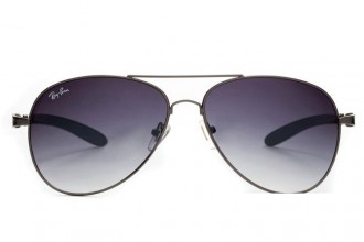 Ray Ban RB8307 Tech Carbon Fibre Sunglasses Gray/Crystal Purple Gradient