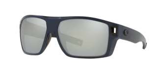 Costa Diego Mens Sunglasses Midnight Blue/Gray Silver Mirror