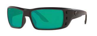 Costa Permit Mens Sunglasses Blackout/Green Mirror
