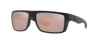 Costa Motu Mens Sunglasses Blackout/Copper Silver Mirror