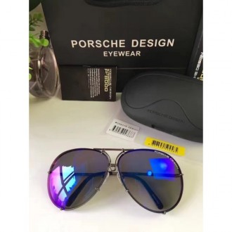 Mens Womens Porsche Design Sunglasses P8478 White Blue