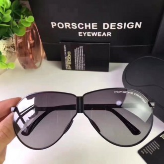 Mens Porsche Design P8480 Sunglasses Black